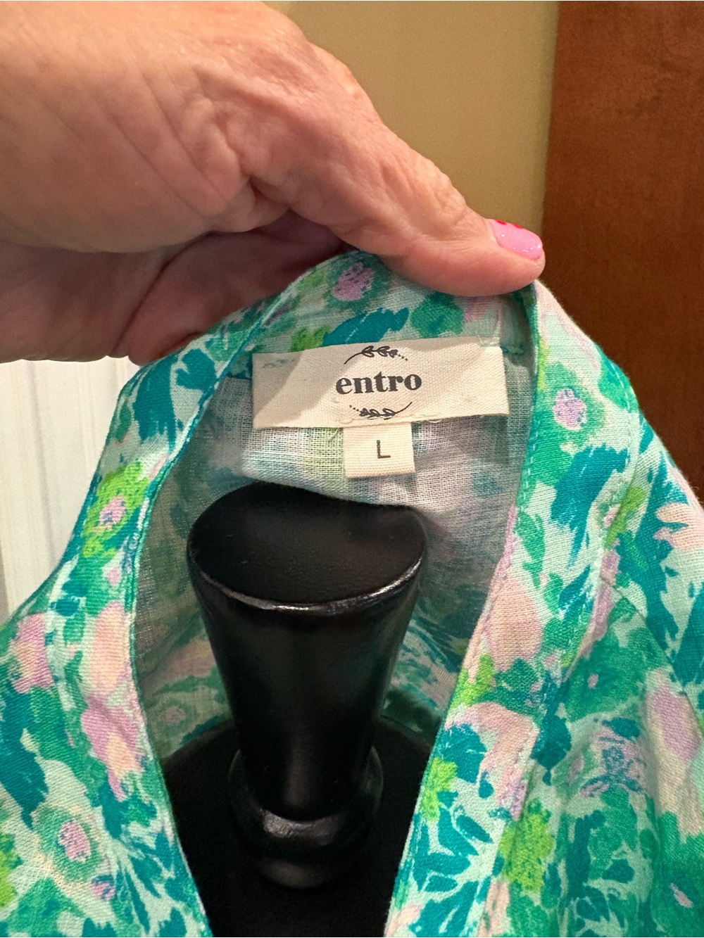 Entro Floral Print Summer Dress - Picture 7 of 9